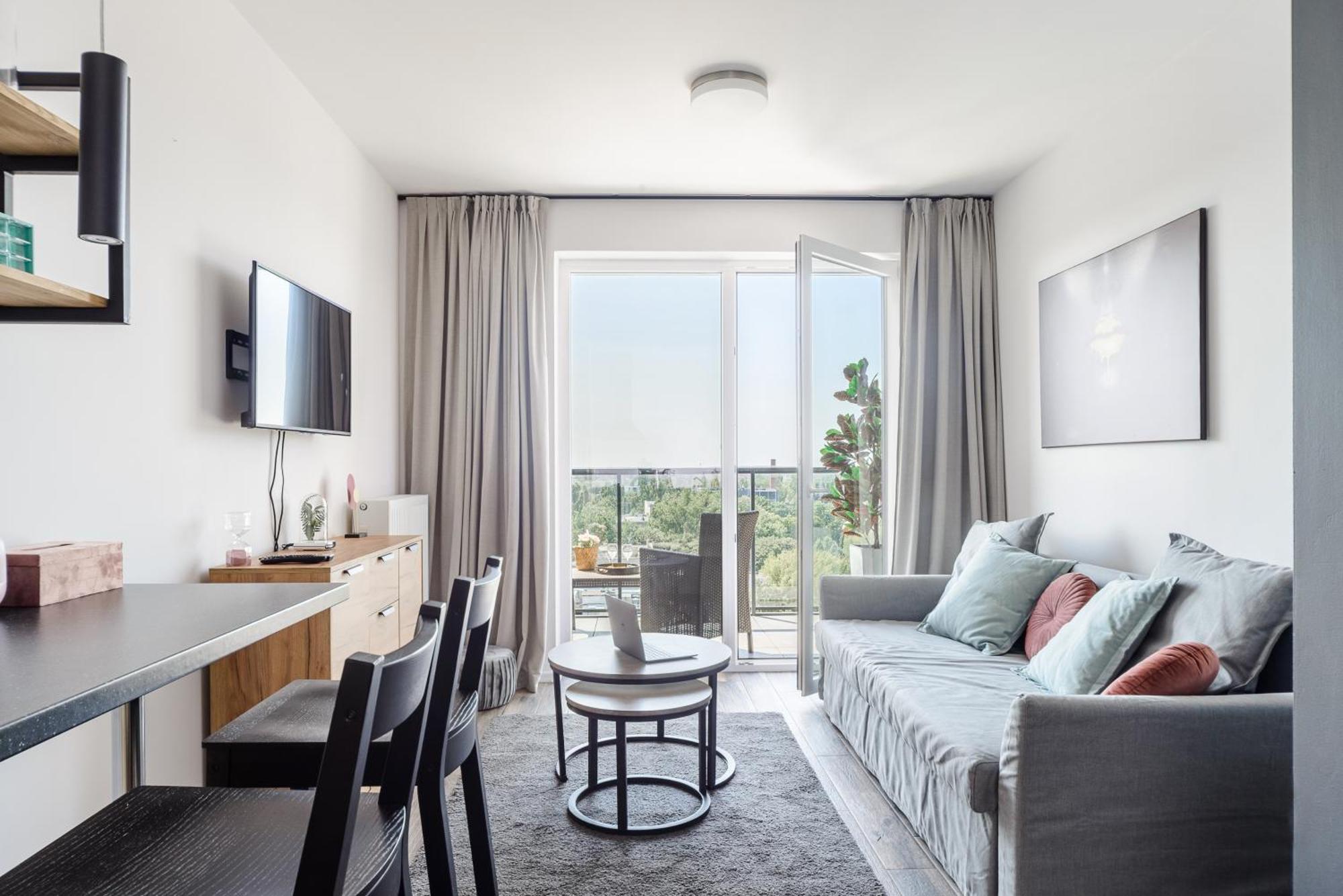 Lumina Apartments With Parking, Balcony Lodz Dış mekan fotoğraf